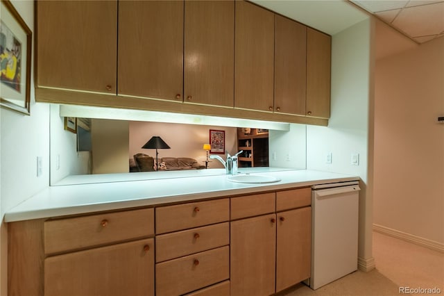 400 S Steele St Unit 13, Denver, CO 80209 - kitchen with light countertops and white dishwasher