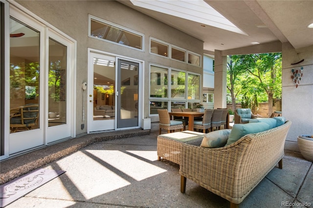 400 S Steele St Unit 13, Denver, CO 80209 - view of patio / terrace with outdoor dining space