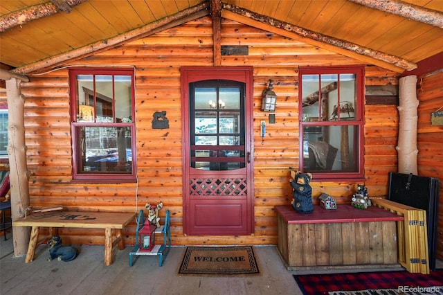 27802 Shadow Mountain Dr, Conifer, CO 80433 - view of property entrance