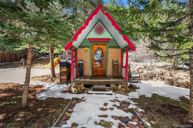 27802 Shadow Mountain Dr, Conifer, CO 80433 - view of front of house