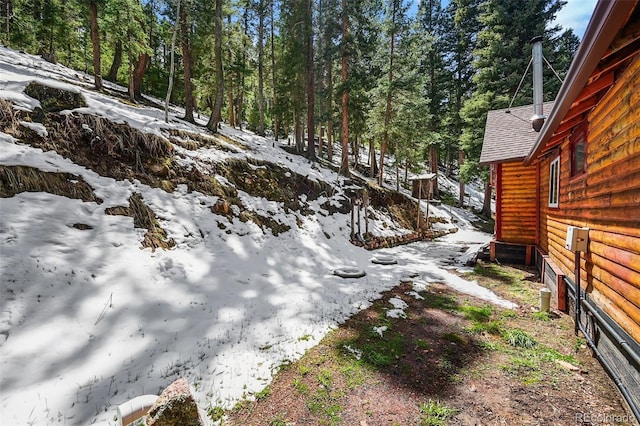 27802 Shadow Mountain Dr, Conifer, CO 80433 - view of yard covered in snow