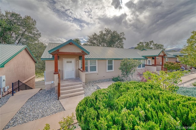 view of ranch-style home