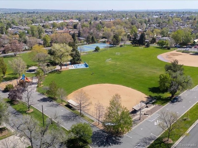 drone / aerial view
