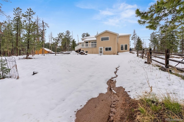 27987 Pine Grove Trl, Conifer, CO 80433 - view of snow covered property
