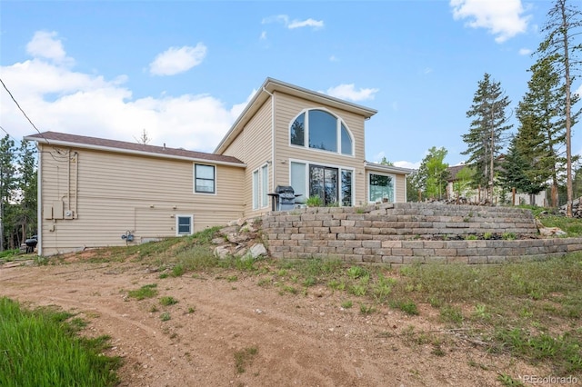 27987 Pine Grove Trl, Conifer, CO 80433 - rear view of house