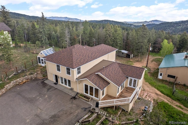 27987 Pine Grove Trl, Conifer, CO 80433 - view of subject property featuring mountains