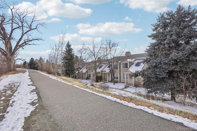 1818 S Quebec Way Unit 11-3, Denver, CO 80231 - view of asphalt street with a residential view