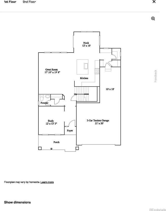 view of layout