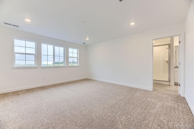 7440 S Yank Ct, Littleton, CO 80127 - spare room featuring light carpet and recessed lighting