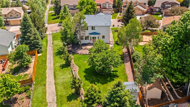 4960 Seton Pl, Colorado Springs, CO 80918 - aerial view of residential area
