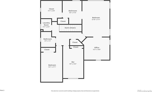4960 Seton Pl, Colorado Springs, CO 80918 - view of floor plan / room layout