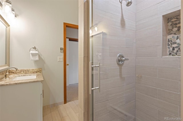 1107 Penstemon Rd, Dillon, CO 80435 - full bath featuring tiled shower and vanity
