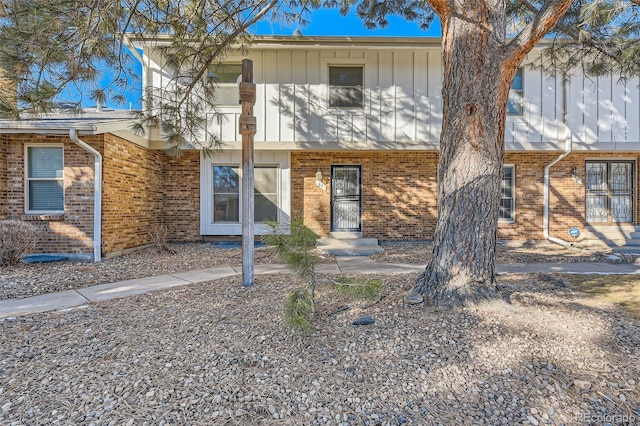 view of townhome / multi-family property