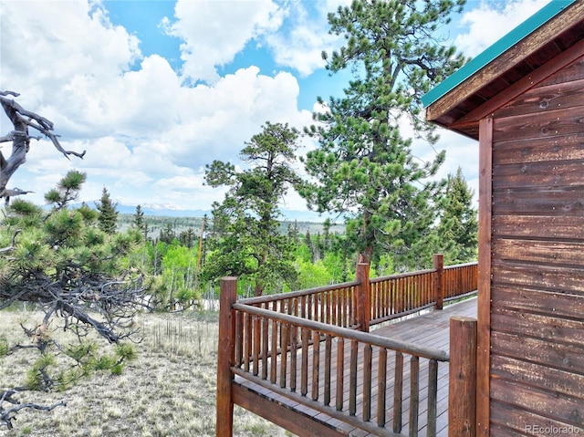 270 Piaute Way, Como, CO 80432 - view of wooden deck
