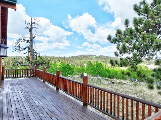 270 Piaute Way, Como, CO 80432 - view of wooden deck