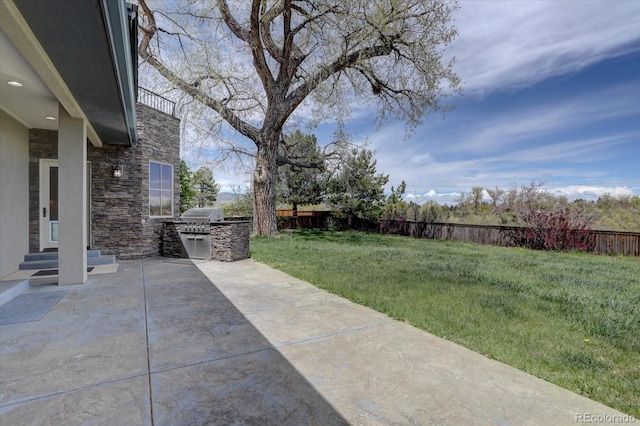 14993 W 55th Dr, Golden, CO 80403 - view of yard with area for grilling and a patio area
