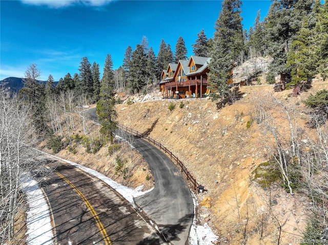 11450 Marks Dr, Conifer, CO 80433 - view from above of property