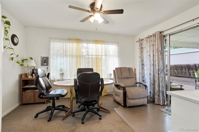 2732 W Archer Pl, Denver, CO 80219 - office space with a ceiling fan