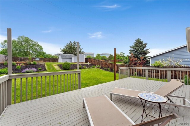 11021 Otis St, Westminster, CO 80020 - view of deck