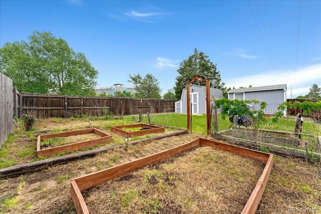 11021 Otis St, Westminster, CO 80020 - view of yard featuring a garden