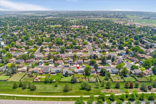 11021 Otis St, Westminster, CO 80020 - aerial perspective of suburban area
