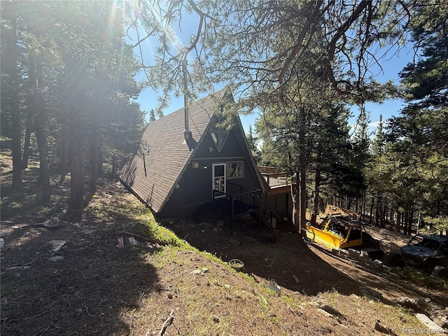 274 Lincoln Dr, Idaho Springs, CO 80452 - view of side of home