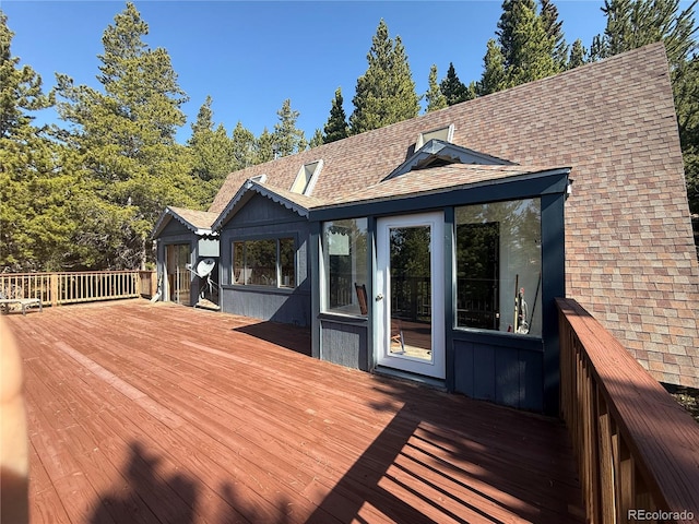 274 Lincoln Dr, Idaho Springs, CO 80452 - view of wooden terrace