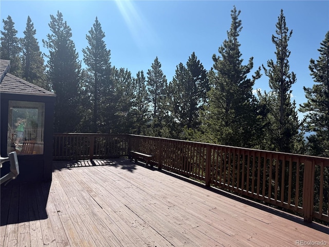 274 Lincoln Dr, Idaho Springs, CO 80452 - view of deck