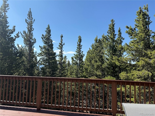 274 Lincoln Dr, Idaho Springs, CO 80452 - view of wooden deck