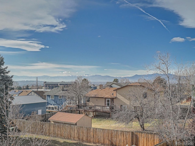 property view of mountains