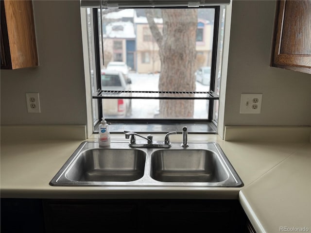 kitchen featuring sink