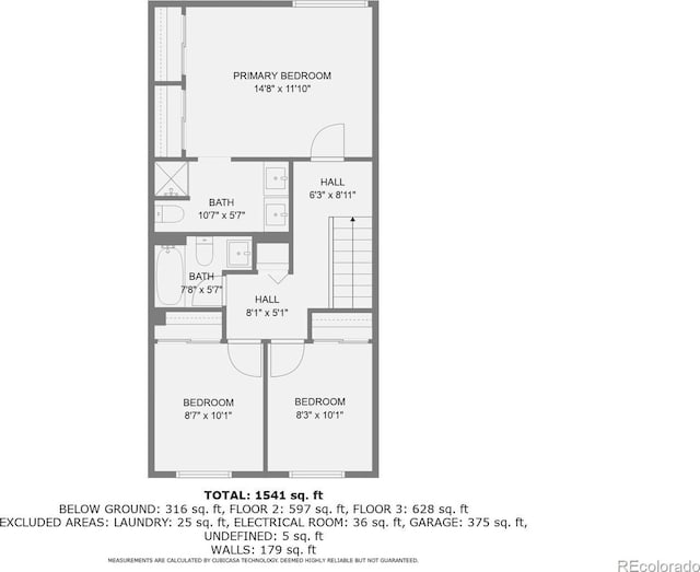 5712 S Lowell Blvd, Littleton, CO 80123 - floor plan / room layout