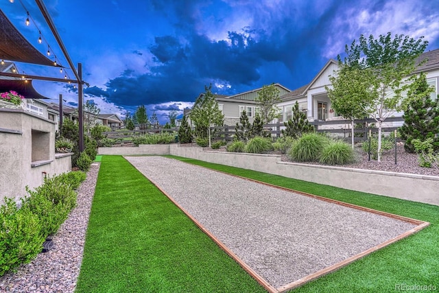 2159 Bellcove Dr, Castle Pines, CO 80108 - view of yard featuring a game area