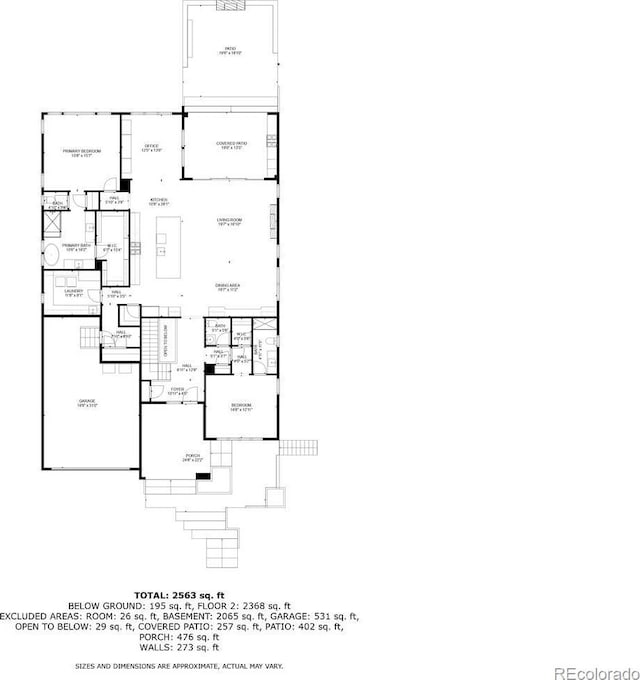2159 Bellcove Dr, Castle Pines, CO 80108 - view of home floor plan
