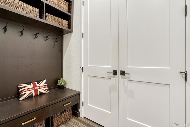 2159 Bellcove Dr, Castle Pines, CO 80108 - mudroom with light wood finished floors
