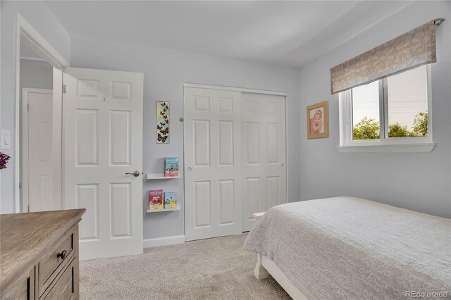 9880 E 157th Ave, Brighton, CO 80602 - bedroom with light carpet and a closet