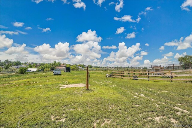 9880 E 157th Ave, Brighton, CO 80602 - view of yard with a view of countryside