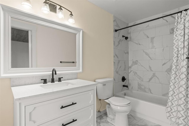 11881 County Road 37, Fort Lupton, CO 80621 - bathroom with marble finish flooring, shower / tub combo, and vanity