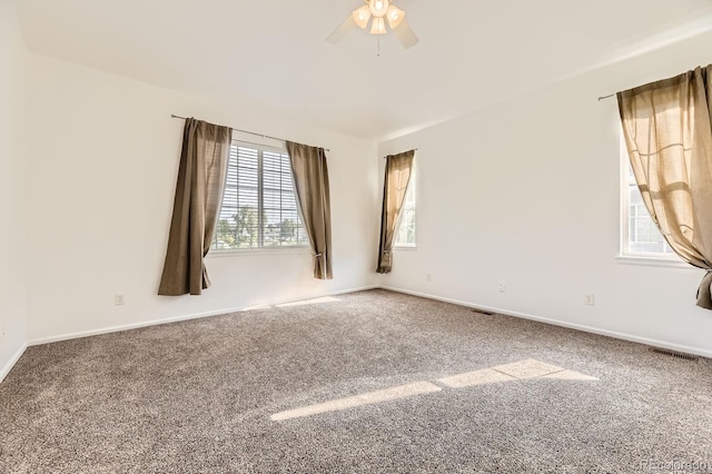 371 Granby Way Unit C, Aurora, CO 80011 - carpeted empty room featuring a ceiling fan and baseboards