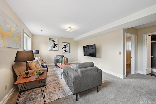 9306 Garrison Dr, Broomfield, CO 80021 - carpeted living room with baseboards