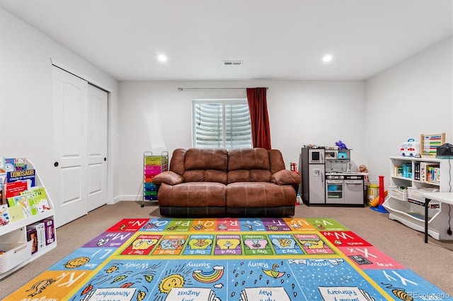 10288 Olathe Way, Commerce City, CO 80022 - playroom featuring carpet and recessed lighting