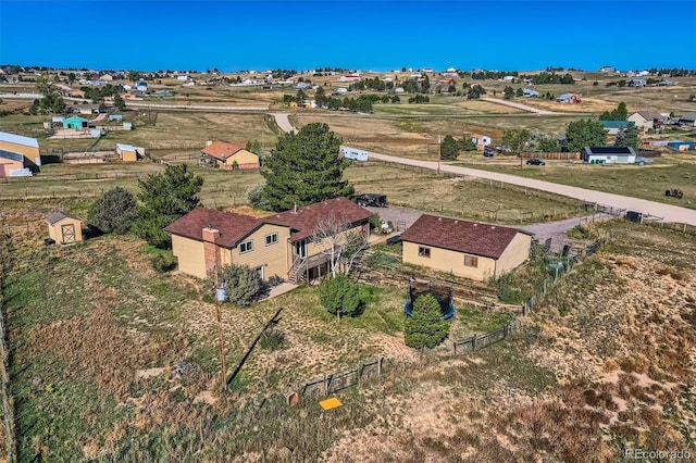 drone / aerial view