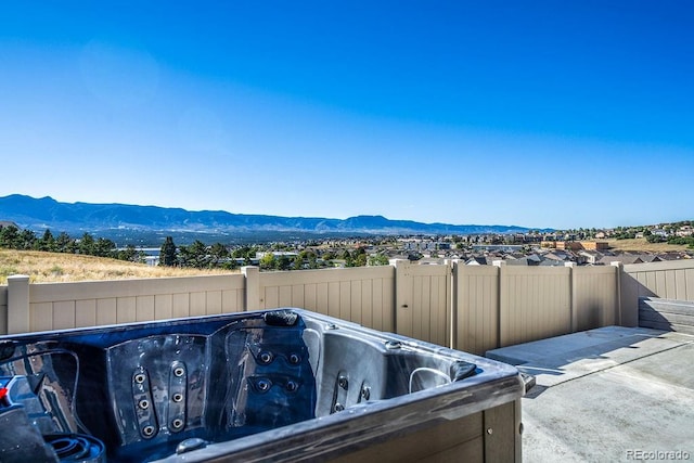 property view of mountains