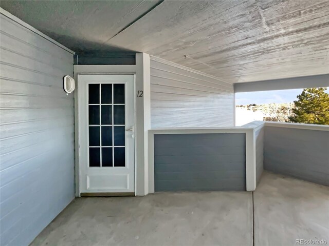 6850 Xavier Cir Unit 12, Westminster, CO 80030 - view of patio / terrace with a garage and a balcony