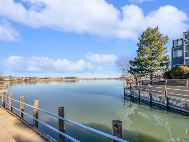 6850 Xavier Cir Unit 12, Westminster, CO 80030 - dock area featuring a water view