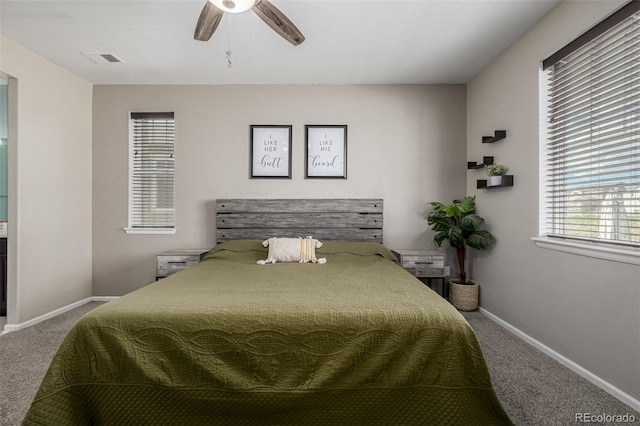 10595 Boston St, Commerce City, CO 80640 - bedroom with carpet floors, baseboards, and a ceiling fan