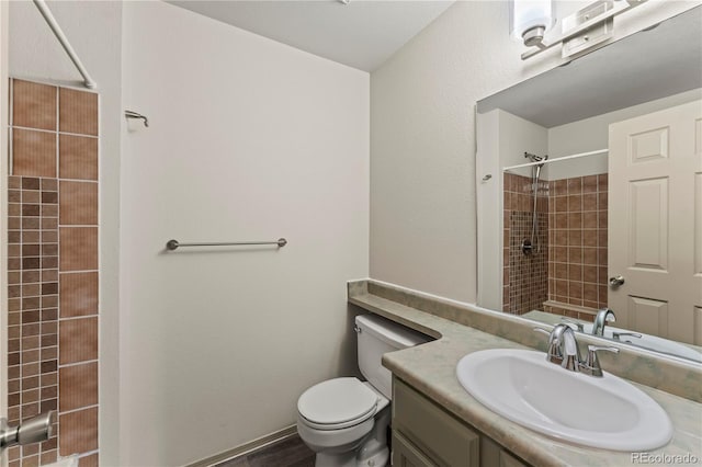 1344 Firefly Cir, Colorado Springs, CO 80916 - bathroom with vanity and a shower