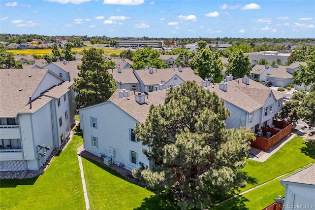 1344 Firefly Cir, Colorado Springs, CO 80916 - aerial perspective of suburban area