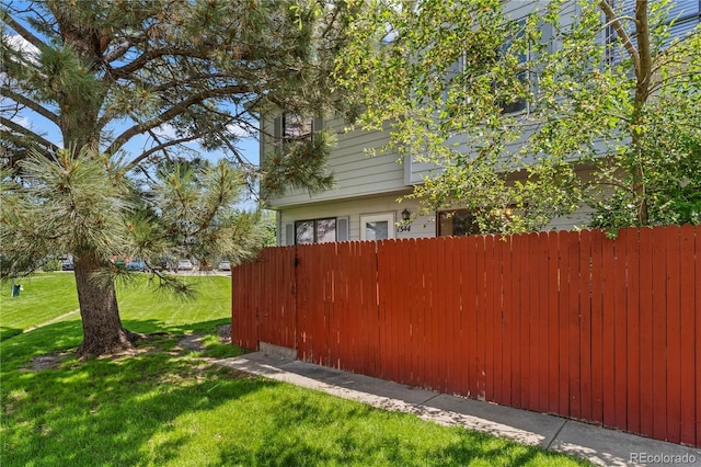 1344 Firefly Cir, Colorado Springs, CO 80916 - view of yard
