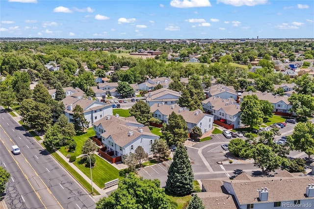 1344 Firefly Cir, Colorado Springs, CO 80916 - aerial perspective of suburban area
